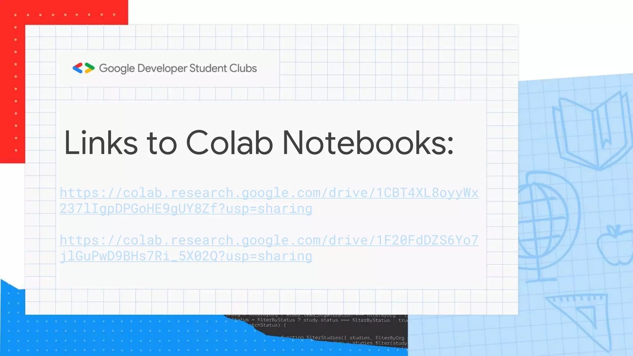 Links to Colab Notebooks:
https://colab.research.google.com/drive/1CBT4XL8oyyWx
237lIgpDPGoHE9gUY8Zf?usp=sharing
https://colab.research.google.com/drive/1F20FdDZS6Yo7
jlGuPwD9BHs7Ri_5X02Q?usp=sharing
 