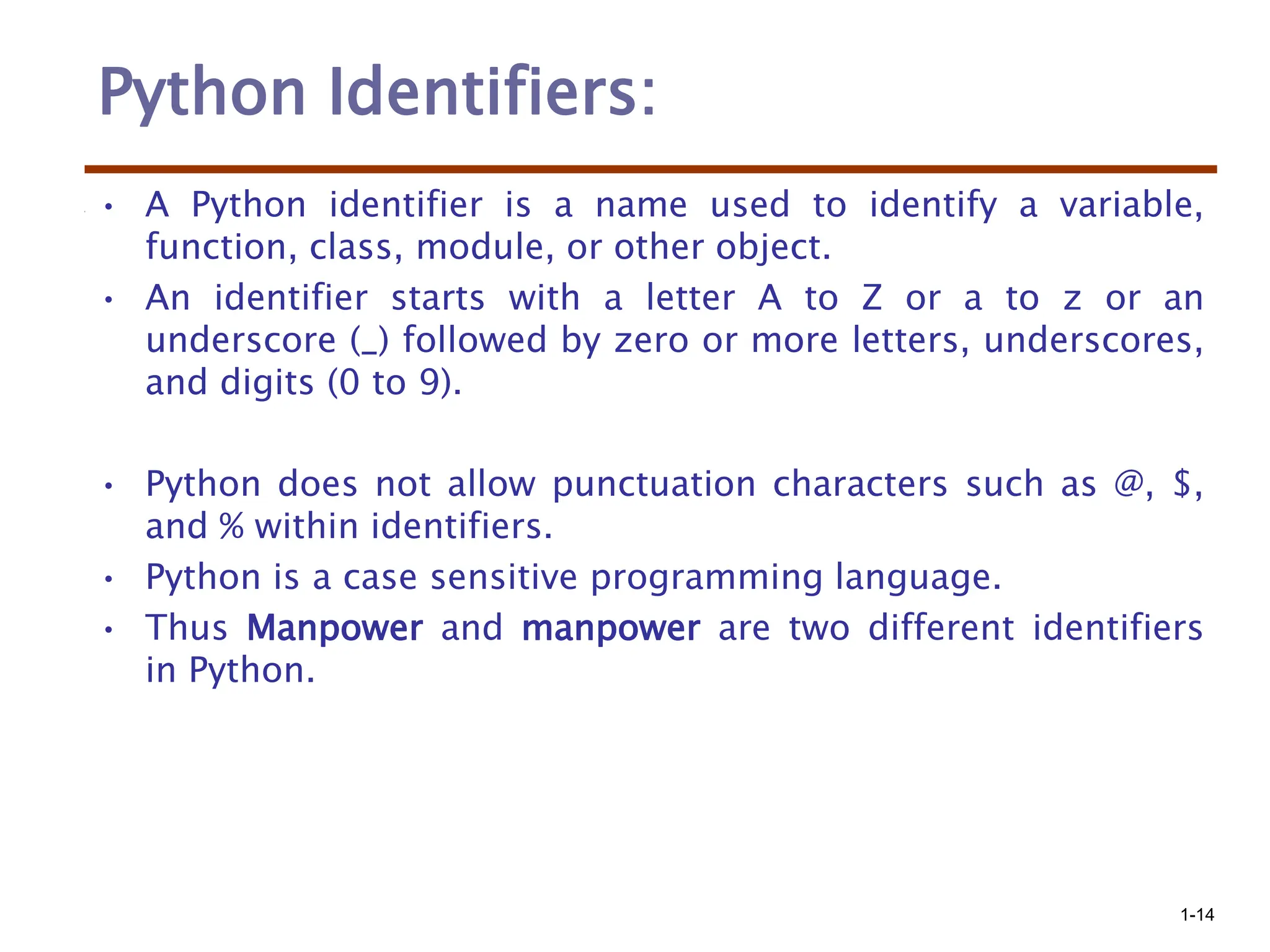 python introduction all the students.ppt