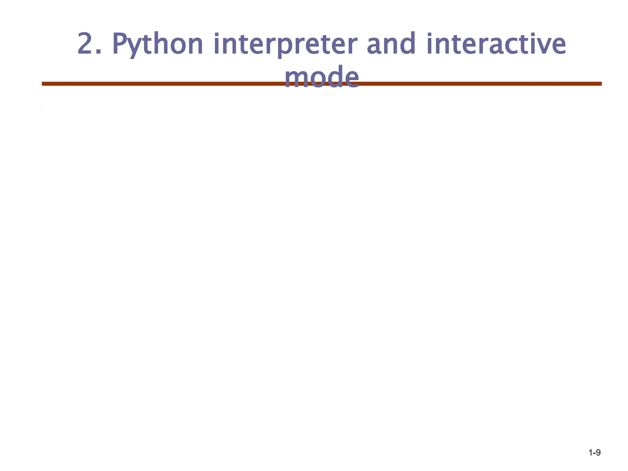 python introduction all the students.ppt