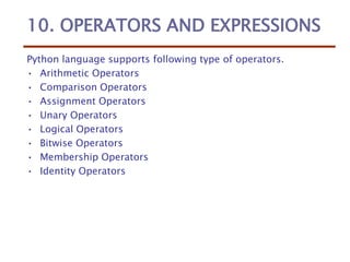 python introduction all the students.ppt