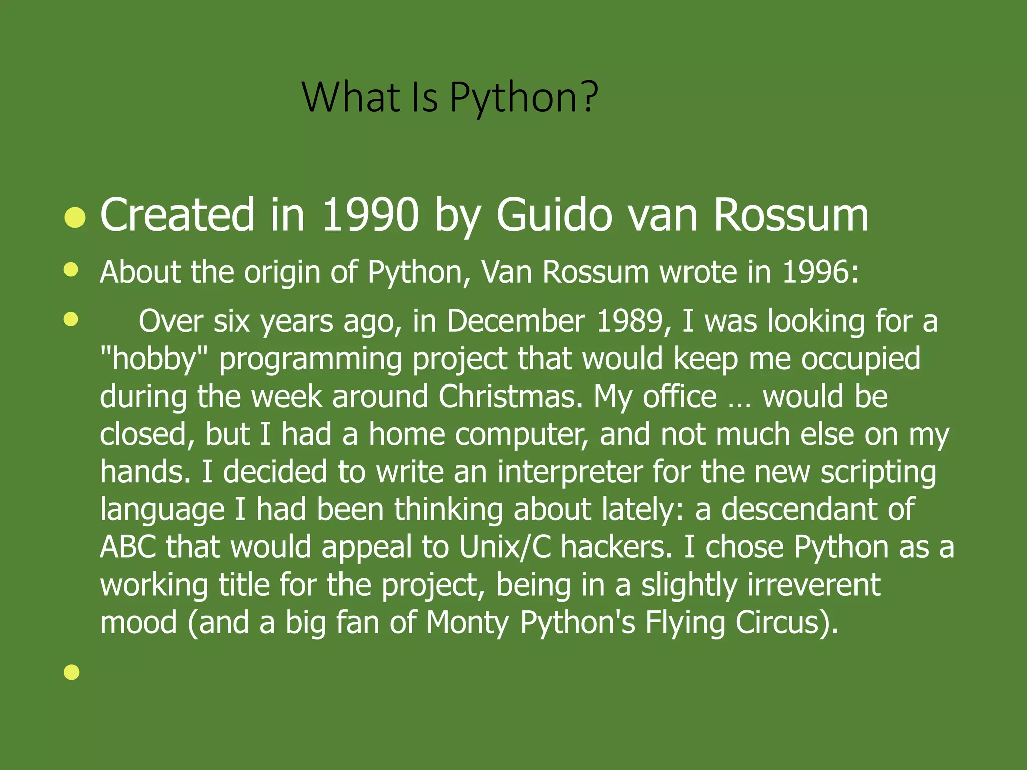 Python PPT by Sushil Sir.pptx | Programming Languages | Computing