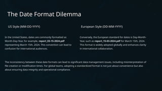 Automating File Renaming: Converting US to European Date Formats Using ...
