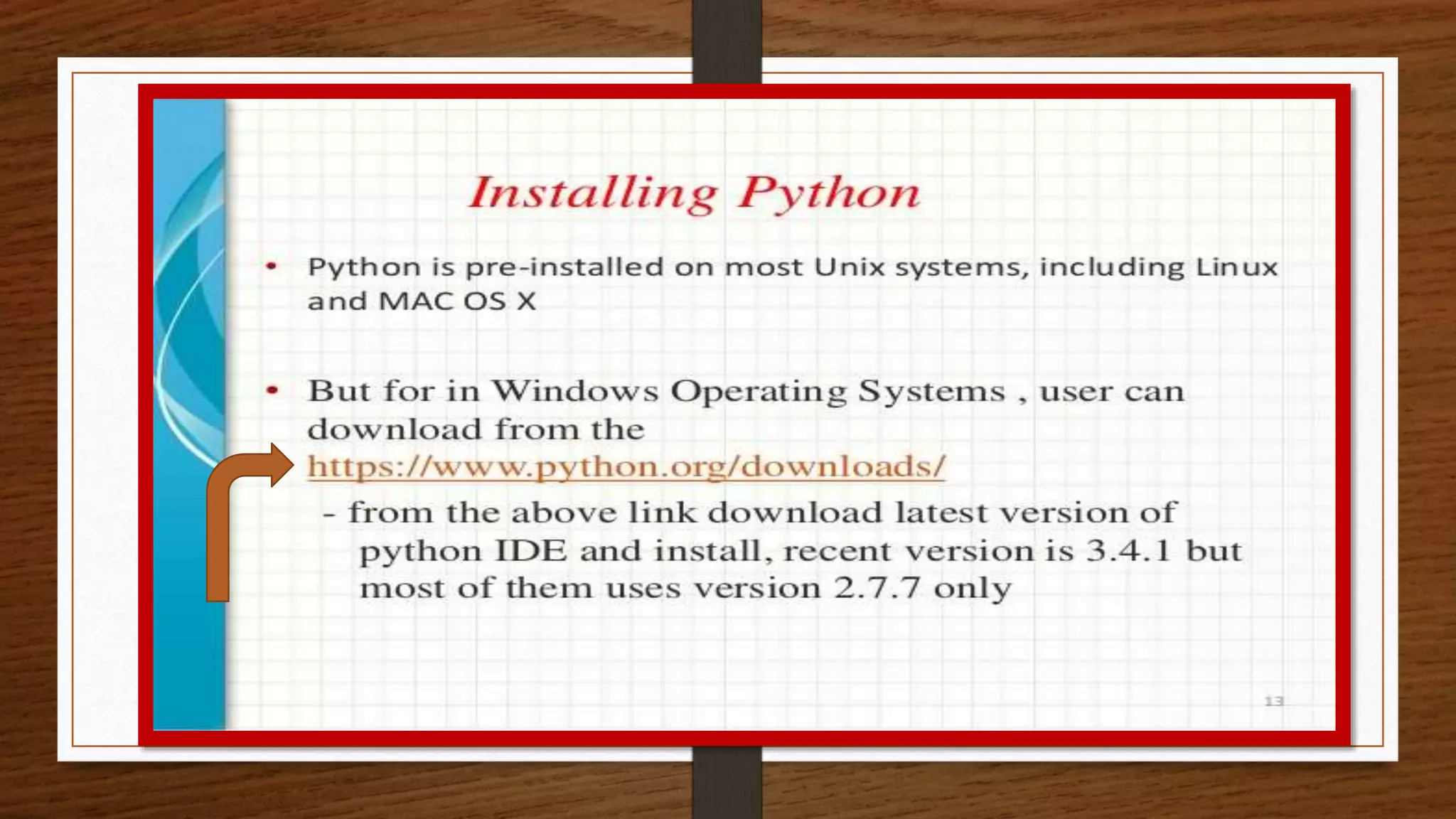 python presentation.pptx