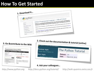 Python for Scientists | PPT