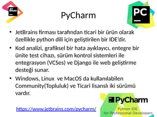INFTEC-2024 Python Programlama Giriş Kursu | PDF