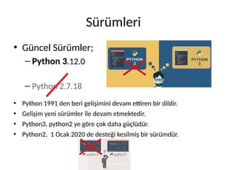 INFTEC-2024 Python Programlama Giriş Kursu | PDF