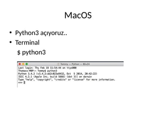 INFTEC-2024 Python Programlama Giriş Kursu | PDF