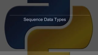 Python programming | PPTX