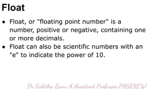 Decimal Number Float Number Python Programming .pdf