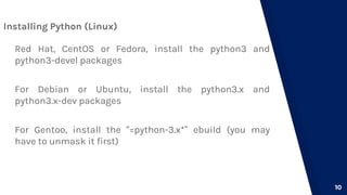 Python Programming-Lesson 1- Installation and Environmental Set-up.pptx