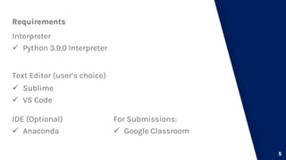 Python Programming-Lesson 1- Installation and Environmental Set-up.pptx