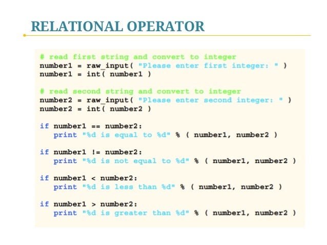 Python Programming - II. The Basics