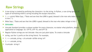 Python Programming-UNIT-II - Strings.pptx