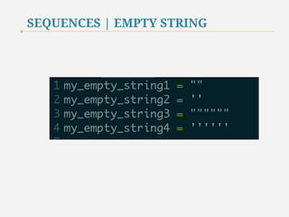 SEQUENCES | len FUNCTION 
Same result with that of previous implementation, 
but more maintainable and scalable. 
19 
 
