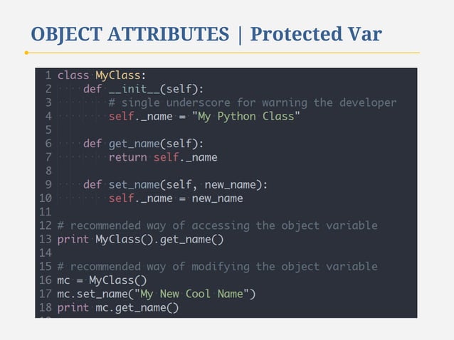 Python Programming - VI. Classes and Objects | PDF