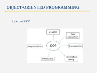Python Programming - VI. Classes and Objects | PPT