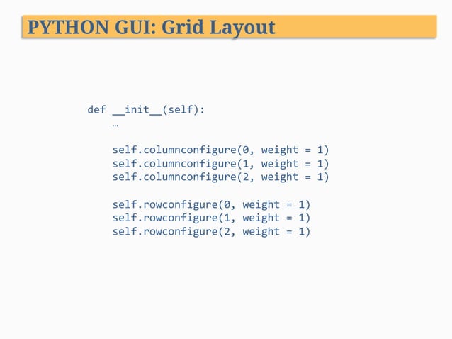 Python Programming - XIII. GUI Programming