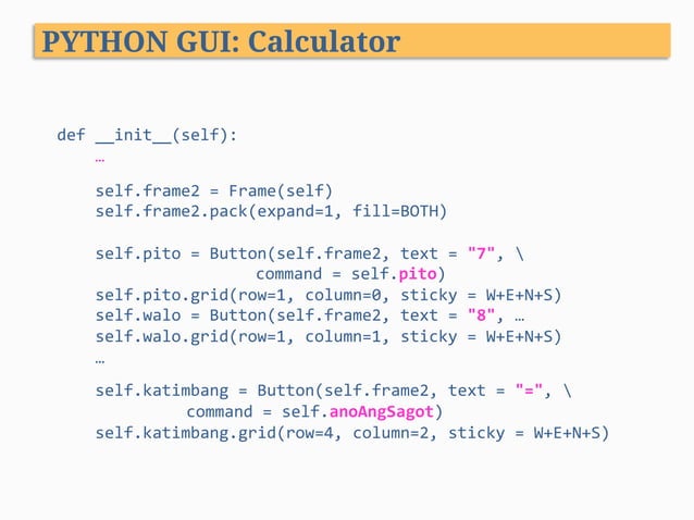 Python Programming - XIII. GUI Programming