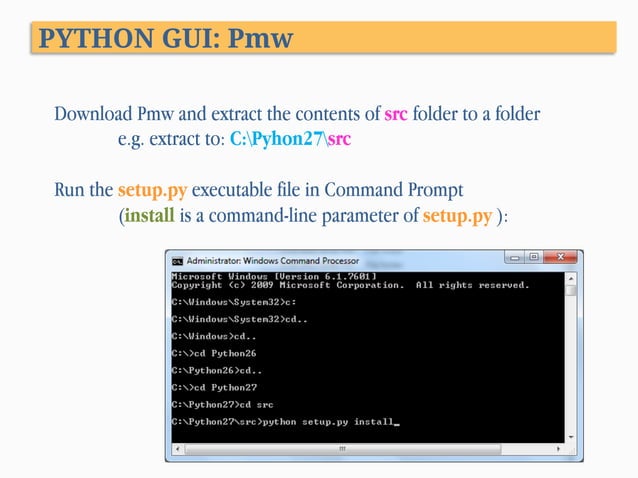 Python Programming - XIII. GUI Programming