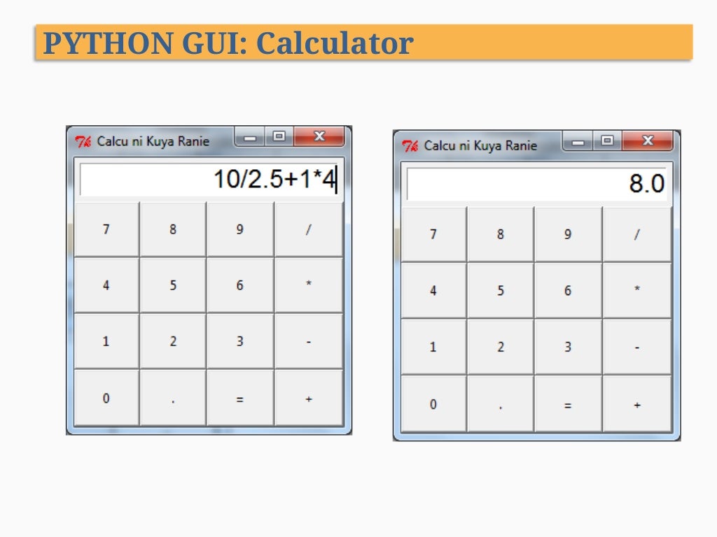 Python Programming - XIII. GUI Programming