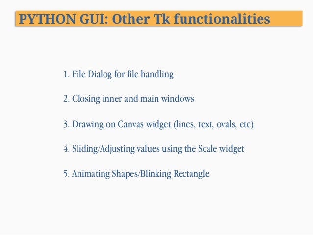 Drawing Lines With Tkinter : Python programming xiii gui