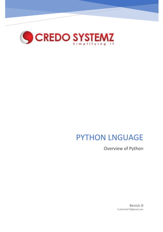 Python programming for beginners | PDF