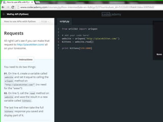 Python programming advance lab api we pay