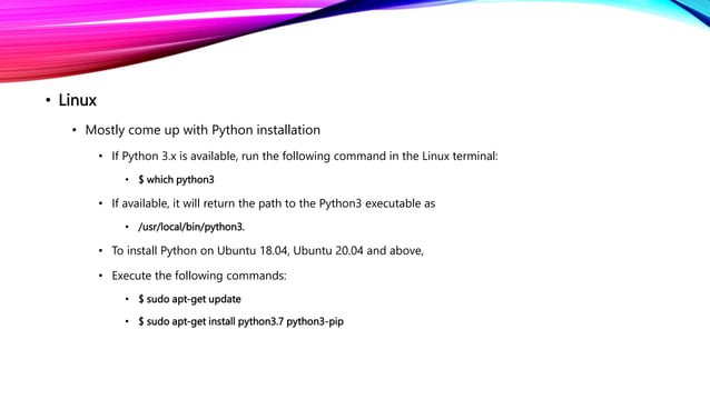 GE3151- PYTHON PROGRAMMING ANNA UNI.pptx | Operating Systems | Computer ...