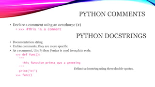 GE3151- PYTHON PROGRAMMING ANNA UNI.pptx | Operating Systems | Computer ...