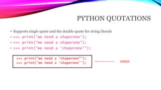GE3151- PYTHON PROGRAMMING ANNA UNI.pptx | Operating Systems | Computer ...