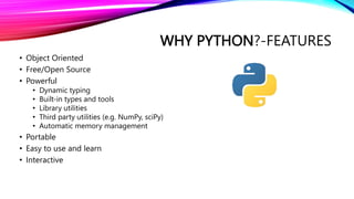 GE3151- PYTHON PROGRAMMING ANNA UNI.pptx | Operating Systems | Computer ...