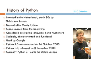 Python Programming by Dr. C. Sreedhar.pdf
