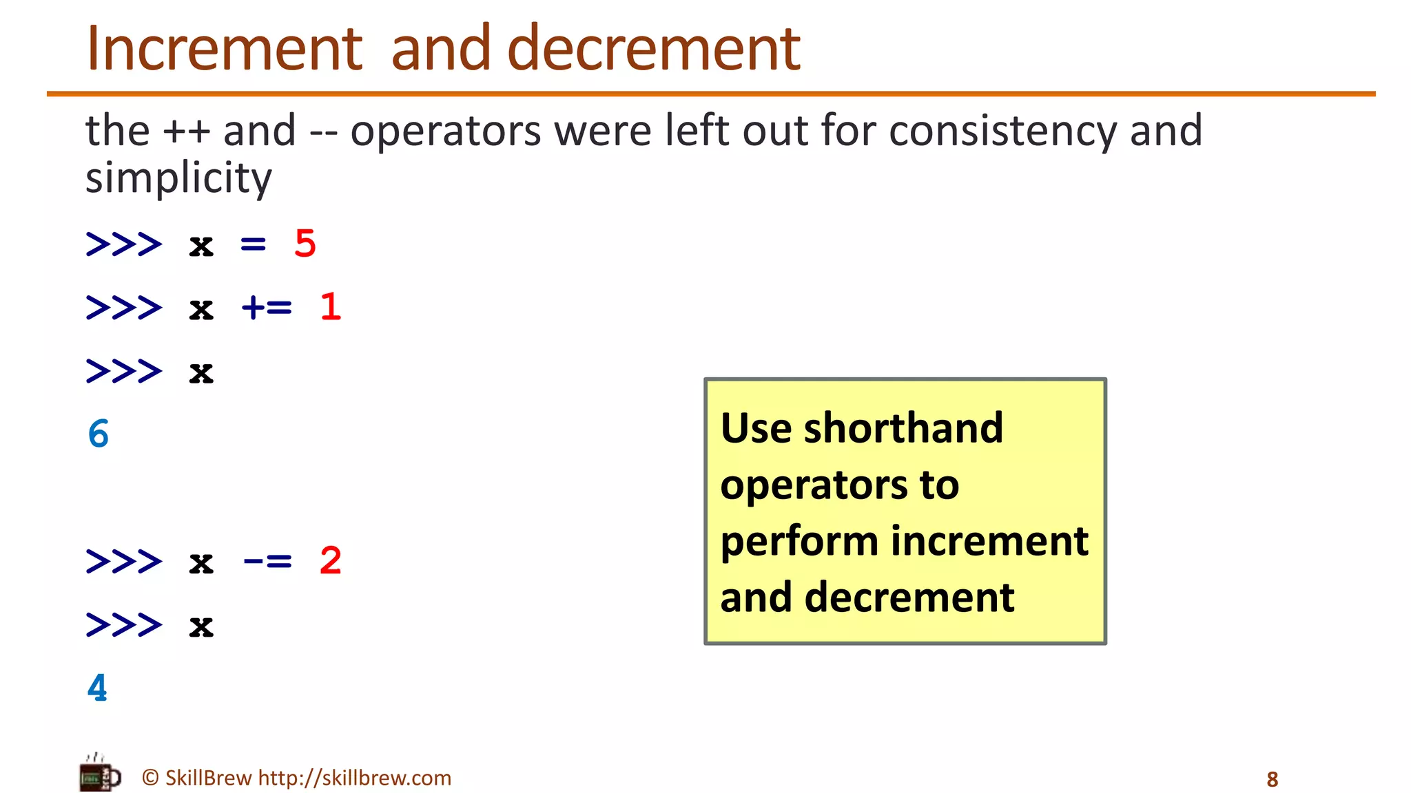 Python Programming Essentials - M11 - Comparison and Logical Operators ...