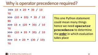 Python Programming Essentials - M11 - Comparison and Logical Operators ...
