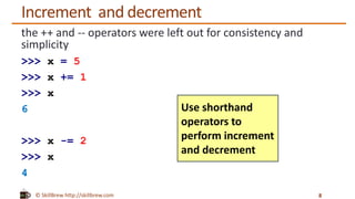 Python Programming Essentials - M11 - Comparison and Logical Operators ...