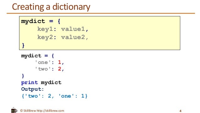 Python Programming Essentials - M14 - Dictionaries