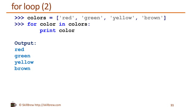 Python Programming Essentials - M16 - Control Flow Statements and Loops ...