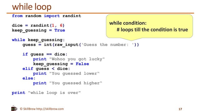 Python Programming Essentials - M16 - Control Flow Statements and Loops ...