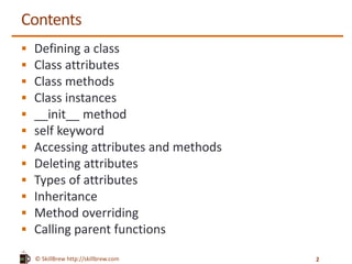 Python Programming Essentials M20 Classes And Objects Ppt Python Programming Essentials M20 Classes And Objects Ppt