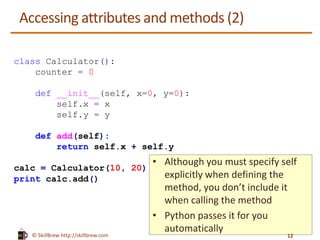 Python Programming Essentials - M20 - Classes and Objects