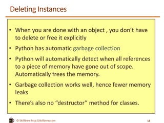 Python Programming Essentials - M20 - Classes and Objects