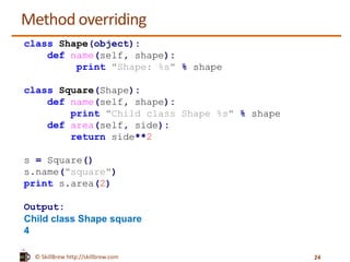 Python Programming Essentials - M20 - Classes and Objects
