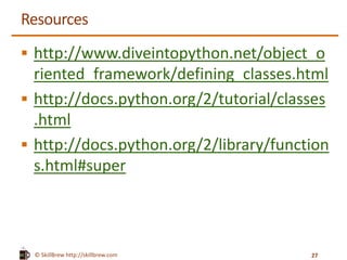 Python Programming Essentials - M20 - Classes and Objects