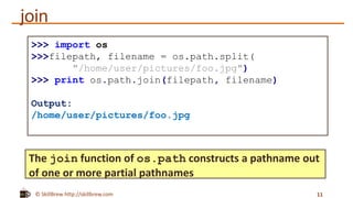 Python Programming Essentials - M25 - os and sys modules | PPTX