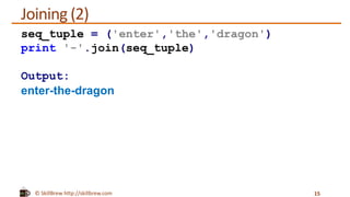 Python Programming Essentials - M8 - String Methods | PPT