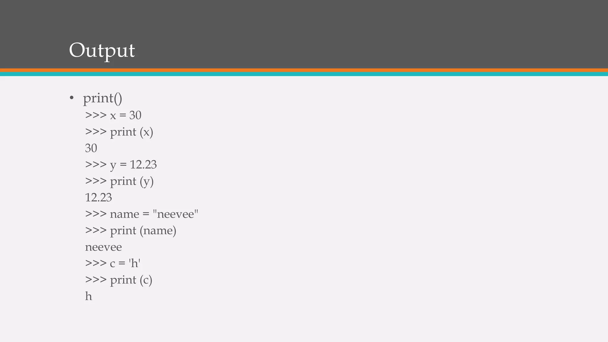 Python programming for Beginners - I | PPT