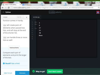 Python programming lab15