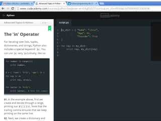 Python programming lab 18 | PPT