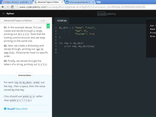 Python programming lab 18 | PPT