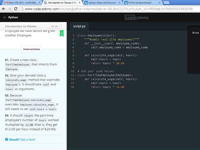 Python programming lab 20 | PPTX